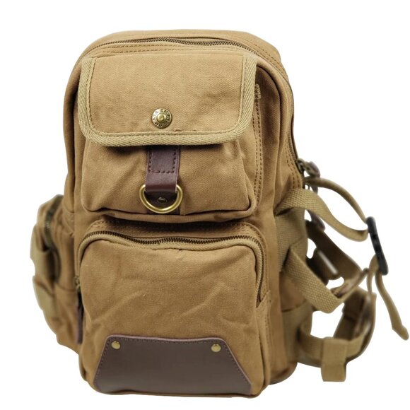 Omaya Canvas Single Strap Daypack Backpack main image 6
